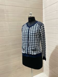 Houndstooth Cardigan