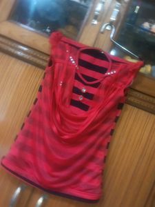 Casual Red Top