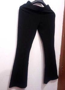 Black Flare Trouser