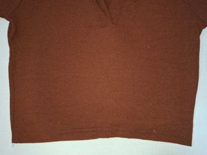 Brown Polo Top