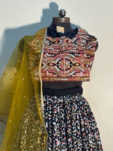SALE 🛑Elegant Floral Lehenga Choli Set
