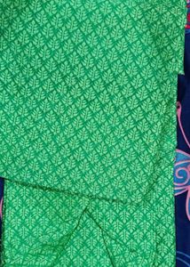 Green Chikan Work Kurta Pajama Set for men