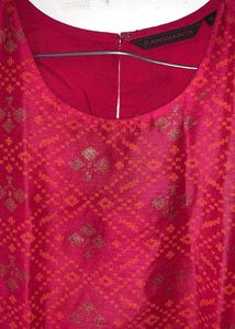 Pink Printed Kurta