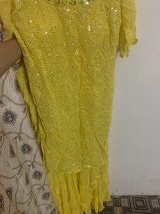 Heavy Sharara Dress