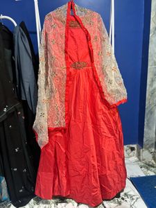Red Party Wear Gown❤️
