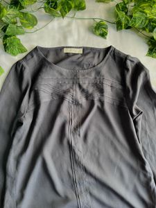 LOFT Women’s Grey Long-Sleeve Top
