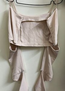 Flarred Stylish Sleeves Cut Top