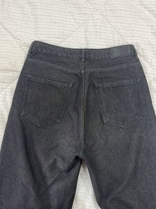 Straight Leg Jeans - black/ dark grey