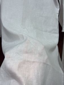 White Embroidered Kurta