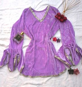 Y2k Corset Back Kurta Trouser Set🪻