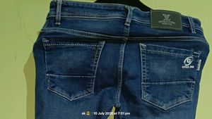 Dark Wash Denim Jeans