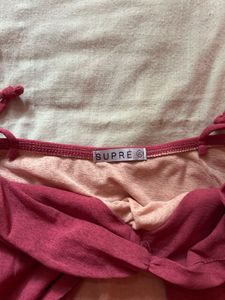 Rose Pink Y2K Cami