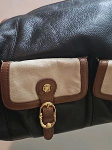 Emma Fox Leather Shoulder Bag