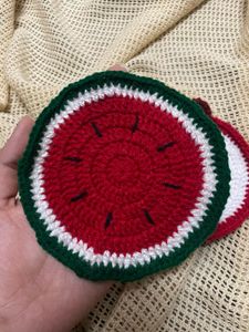 Crochet Fruit Coasters
