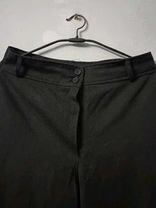 Elegant Black Korean Trouser Pants