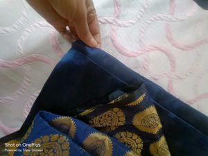 royal blue sare