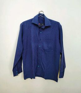 Striped Blue Formal Shirt