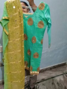 Suit Palazzo Pant With Duppata