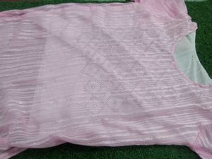 Pink Embellished Kurti