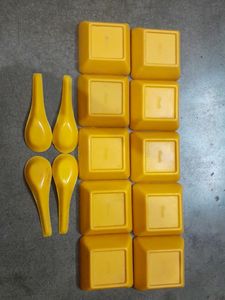 Dinnerware Yellow Bowls