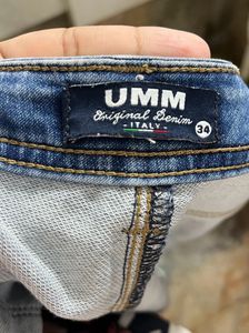 Striped Blue Jeans