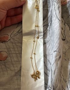 Non-tarnish Bow Neckpiece