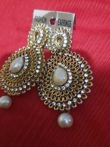 Elegant Pearl Drop Earrings