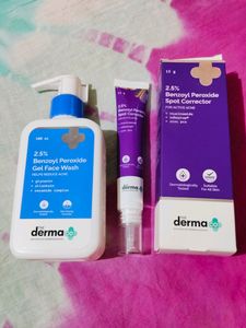 The Derma Co Benzoyl Peroxide Combo