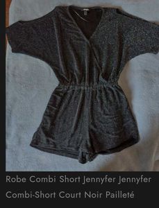 Sparkly Black Romper