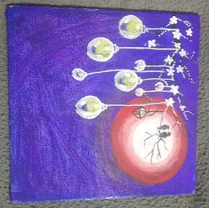 Nightingale Canvas Painting