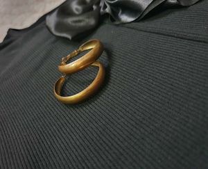 Gold Hoop Earrings