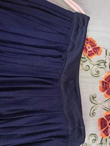Flowy Blue  Skirt