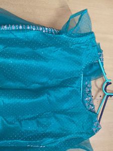 Sky Blue Fairy Lehanga