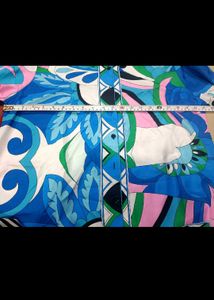 Retro Print Two-Piece Outfit