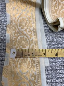 Cream And Golden Border