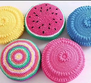 Crochet Cute Pillow