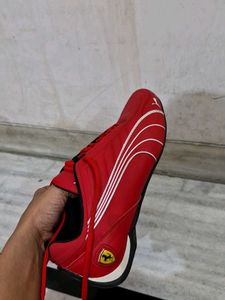 Puma Ferrari Theme Sneakers With Box
