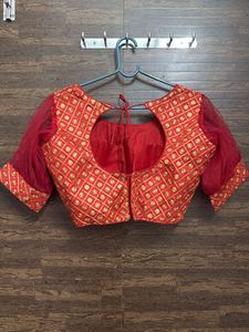 A Net Sleeves Blouse