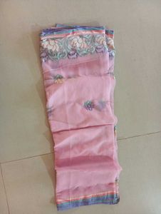 Elegant Pink Saree