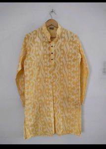 Yellow Kurta For.Men