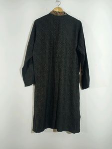 Black Embroidred kutha (Men&#39;s)