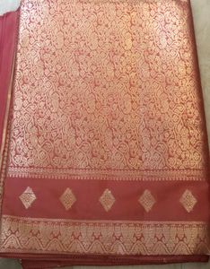 Price Drop😍Pure Banarasi Silk Saree🧡🤍