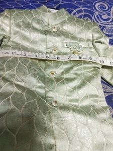 1 Yr Old Boy Sherwani With Pant Set