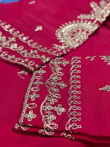 Elegant Red Kurta Set