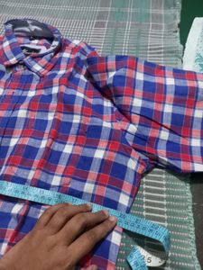 Checked Formal Shirt (XL / 40 Inch)