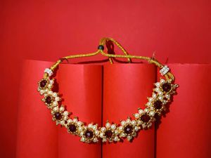 Elegant Pearl & Gemstone Necklace