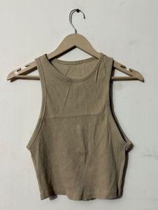 Zara Ribbed Crop Top