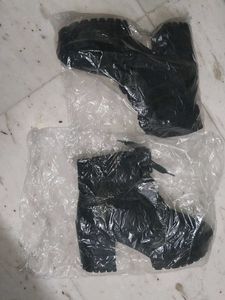 Black Heeled Boots