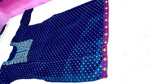 Embroidered Blue Kurta