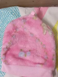 Cute Striped Bear Hat